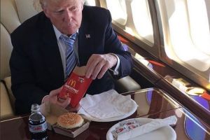 President Donald Trump drinks up to 12 diet cokes a day. 