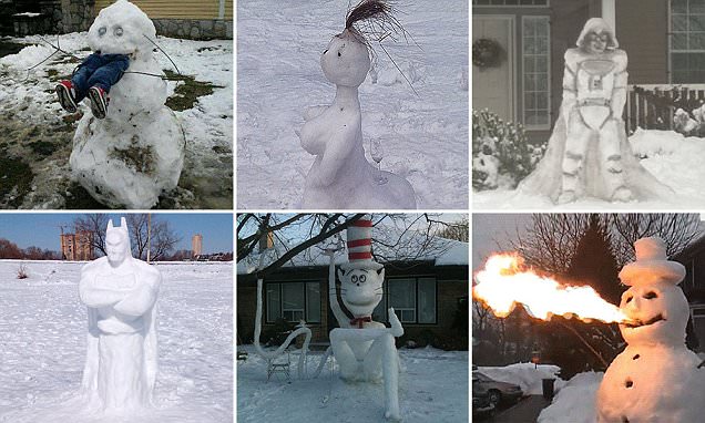 Imgur reveals the world's ultimate snowmen