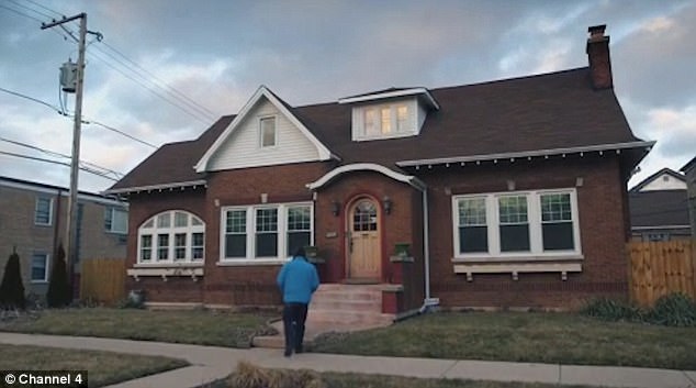 Where it all began: The preview clip traces Kanye's Midwest roots back to his suburban childhood bedroom, which has remained virtually untouched for twenty years