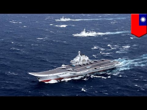 China-Taiwan relations: China aircraft carrier enters Taiwan Strait, Taiwan deploys jets - TomoNews