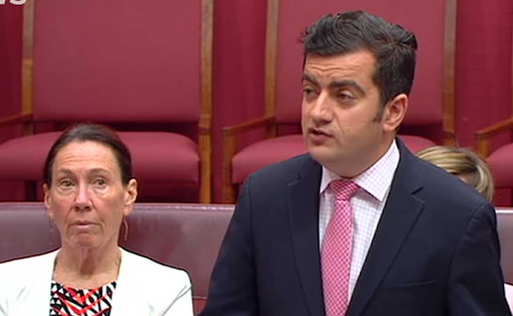 Former Labor Senator Sam Dastyari.