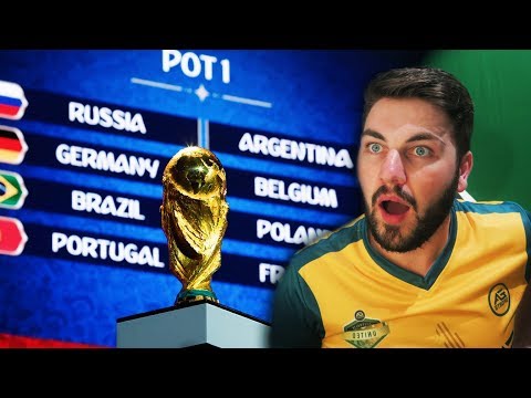 REACTING TO THE 2018 WORLD CUP GROUP DRAW!!!