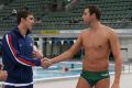 Swimming legends Michael Phelps and Grant Hackett have developed a strong friendship over recent years.