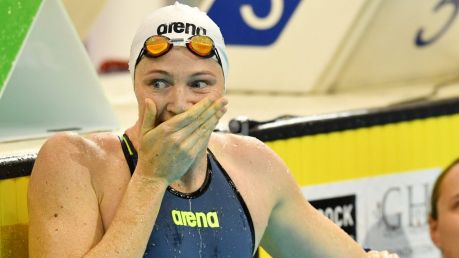 Breathing optional: Cate Campbell has enjoyed success with her new technique.