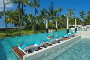 It's impossible not to relax at Club Med Bali's Zen pool.