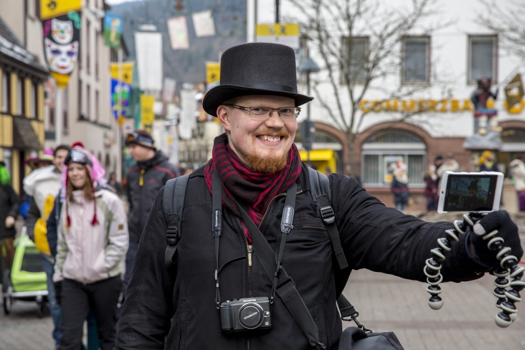 smSchramberg: Blogger Panu Matkat from Finnland during Carnival