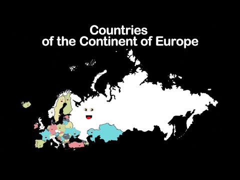 Countries of Europe/European Countries/European Countries Song/Countries of the Continent of Europe