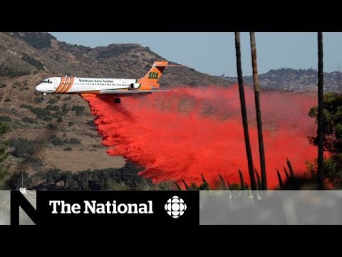 Fires in California declared an emergency by Trump