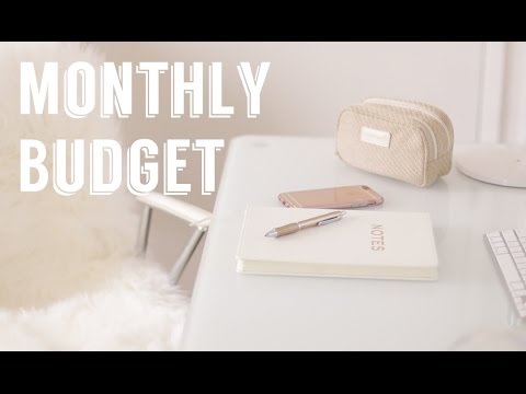 How I Make A Monthly Budget