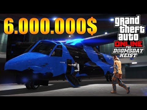 GTA V Online : Doomsday Heist | MAMMOTH AVENGER 6.000.000$ CENTRO DE COMANDO