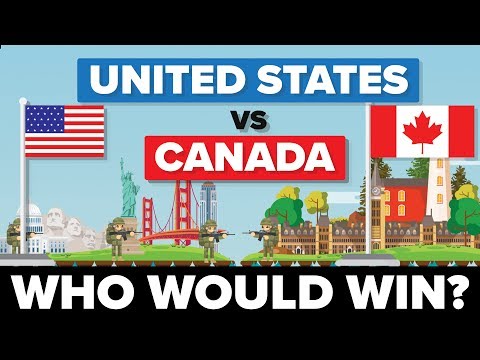 United States (USA) vs Canada 2017 - Who Would Win - Army / Military Comparison