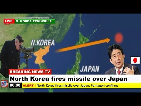 Breaking News - North Korea fires missile over Japan