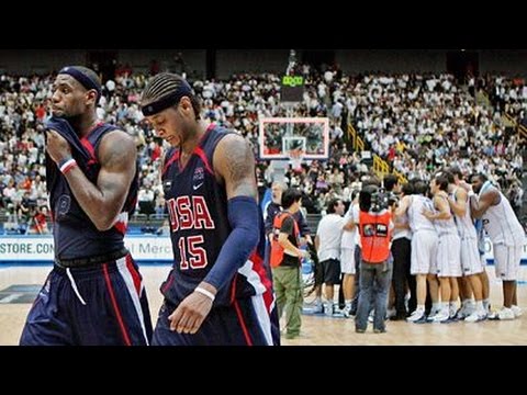 Greece vs USA 2006 FIBA Basketball World Championship Semi-Finals FULL GAME English