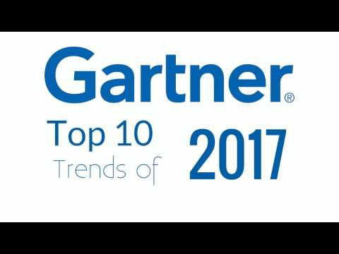 Gartner Top 10 Technology Trends 2017