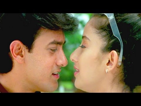 Mera Mann - Aamir Khan, Manisha Koirala, Alka Yagnik, Udit Narayan, Mann Song