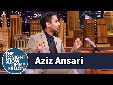 Aziz Ansari Got a Car Stuck Between Two Buildings in Italy