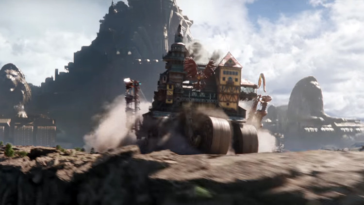 Mortal Engines, A Sci-Fi Film About a Giant Machine Version of London Devouring Smaller Mobile Cities