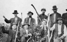 Drumheller strikers, 1919