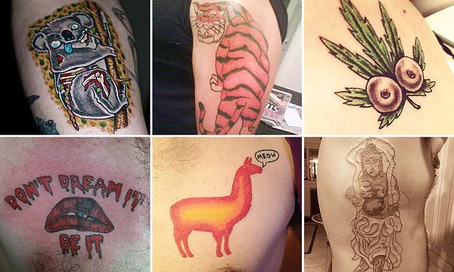 Gallery of terrible tattoos reveals awful body art