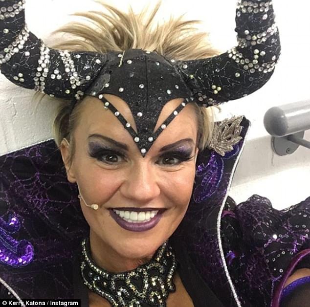 Under the weather: It comes after she revealed her panto appearance could now be 'at risk', as she has fallen ill ahead of the last couple of weeks of her stage performance