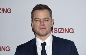 Actor Matt Damon attends a special screening of "Downsizing" at AMC Loews Lincoln Square on Monday, Dec. 11, 2017, in New York.