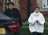 Towie star Ferne McCann was seen out in Brentwood yesterday as she waits to hear how long the father of her daughter will spend in jail