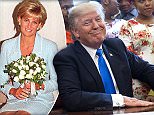 Donald Trump revealed he would have slept with Princess Diana 'without hesitation' if he'd had the chance