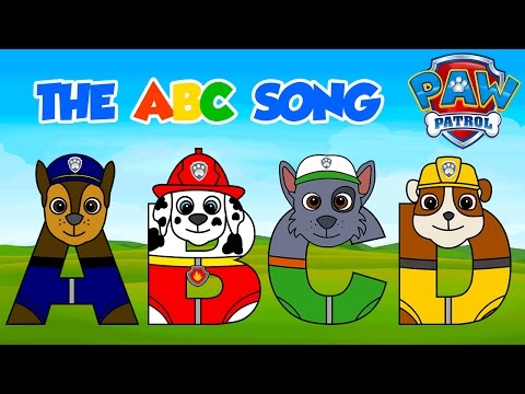 Paw Patrol ABC Song! Best Baby Learning Alphabet for Preschool Children, Toddler Kids Nursery Rhymes