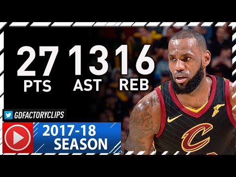 LeBron James CRAZY Triple-Double Full Highlights vs Hornets (2017.11.24) - 27 Pts, 16 Reb, 13 Ast!