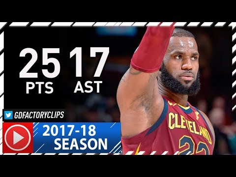 LeBron James Full Highlights vs Hawks (2017.12.12) - 25 Pts, 17 Ast, 7 Reb, SICK!