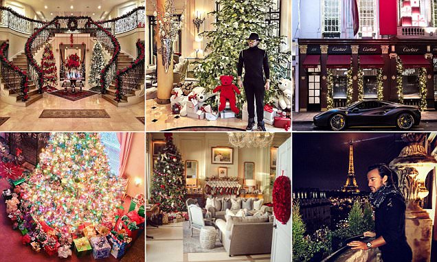 Rich Kids of Instagram share photos of their Christmases