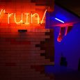 A collaboration between Ben Kelly – who was behind the legendary Manchester nightclub Hacienda – and architectural designer Virgil Abloh, Ruin is a large-scale installation that recreates a mythical abandoned nightclub.