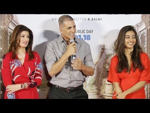 Akshay Kumar's Padman Aaj Se Teri Song Launch | Twinkle Khanna, Radhika Apte