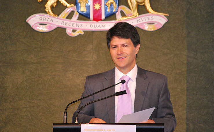 Victor Dominello, Minister for Finance, Services and Property in the NSW Government.