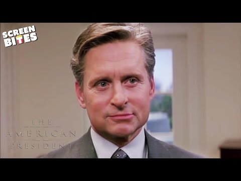 American President: wrong door (ft Michael Douglas and Annette Bening)