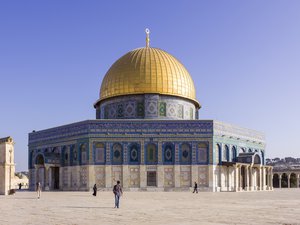 xterior of the Dome of the Rock, Temple Mount, Jerusalem, Israel