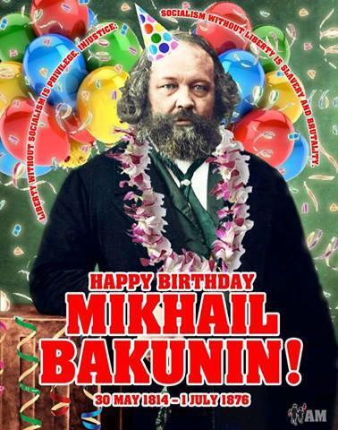 Bakunin birthday