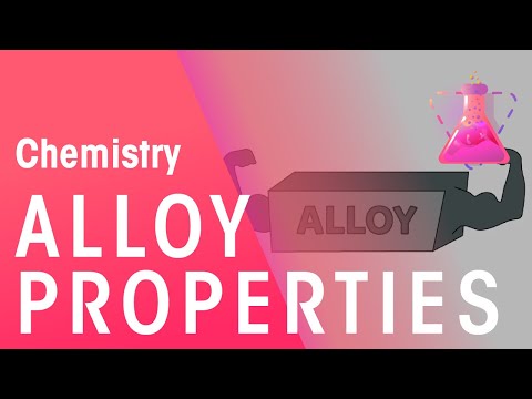 Alloy and their Properties | Chemistry for All | The Fuse School