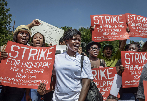 Fast Food Strikes, NYC, July 2013