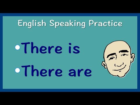 There Is and There Are | English Speaking Practice | ESL | EFL | ELL