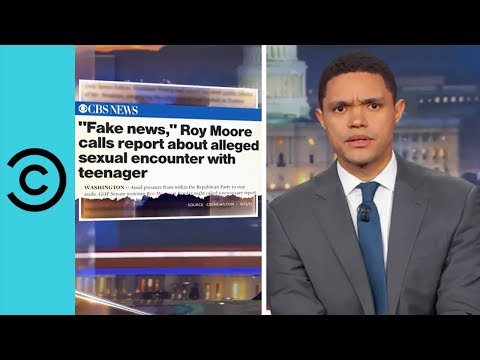 The Washington Post's Real "Fake News" Story On Roy Moore | The Daily Show