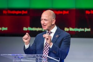 Amazon billionaire Jeff Bezos became the world's richest person in 2017.