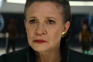 The Last Jedi is Carrie Fisher's final performance on the big screen. 