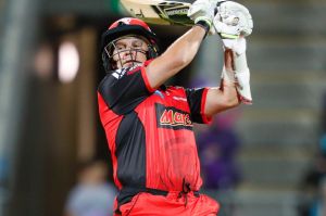 Brad Hodge in action for the Renegades