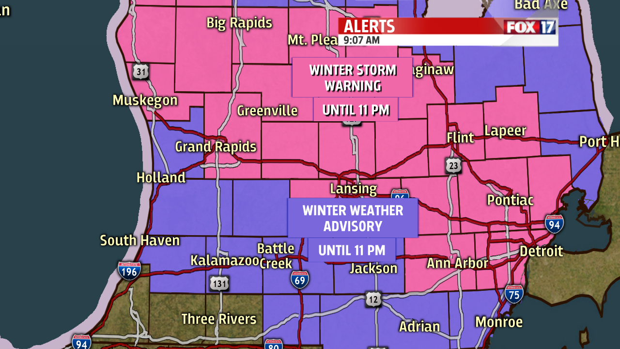 Winter Storm Warning in effect — Metro Detroit Weather