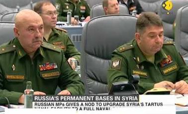 Russia: Permanent Bases planned in Syria to fight Terrorism