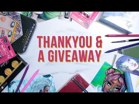 THANK YOU FOR 240K! | GIVING AWAY FREE ART SUPPLIES!