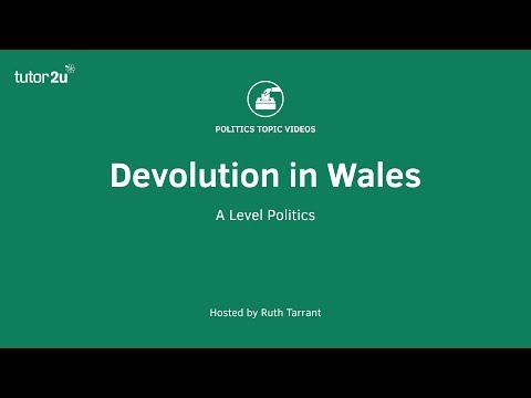 Devolution in Wales