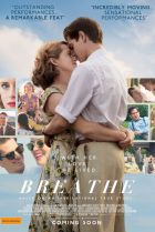 Poster for the movie Breathe, starring Andrew Garfield and Claire Foy