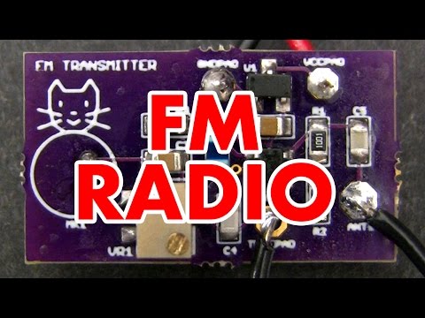 Frequency Modulation tutorial & FM radio transmitter circuit